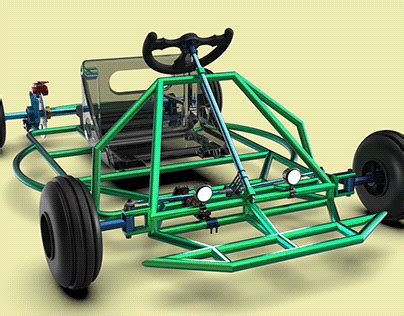 Go-kart Vehicle Design Projects :: Photos, videos, logos, illustrations and branding :: Behance