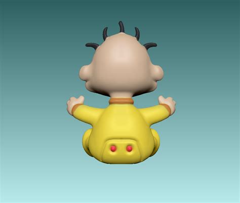 Fichier Stl Dil Pickles From Rugrats 👾・design Pour Imprimante 3d à Télécharger・cults