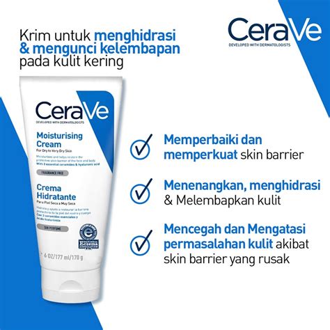 Cerave Cerave Moisturising Cream 177ml Watsons Indonesia