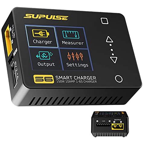 Supulse Lipo Charger S6 Lipo Battery Charger Discharger 10a 150w Dc 1 6s Lcd Display Digital