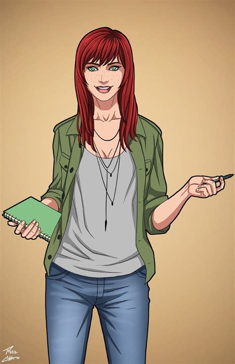 Mary Jane Watson Earth 27m Commission — Phil Cho