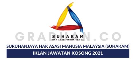 Permohonan Jawatan Kosong Suruhanjaya Hak Asasi Manusia Malaysia