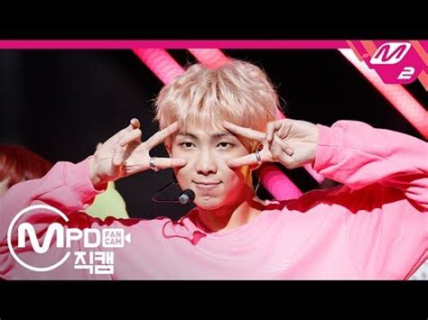 MPD직캠 방탄소년단 랩몬스터 직캠 고민보다 GO GO GO BTS RM FanCam MCOUNTDOWN