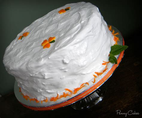 Panny Cakes: Mom's Beloved Orange Birthday Cake