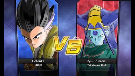 Xenoverse 2 Requested Match PC Gotenks DBH Vs Ryu Shinron