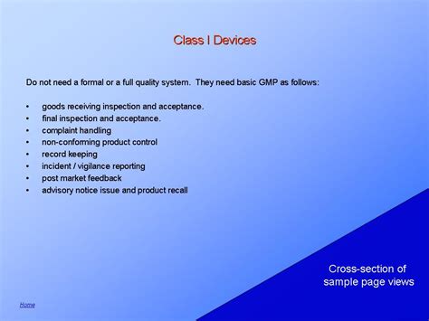 Class 1 Medical Device : PresentationEZE