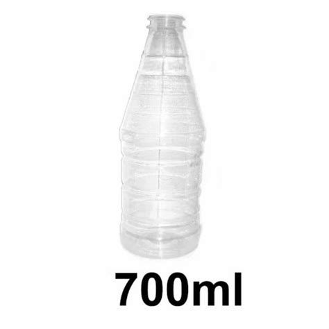 700 ML Transparent Pet Plastic Bottle Capacity 700 Ml At Rs 4 5 Piece