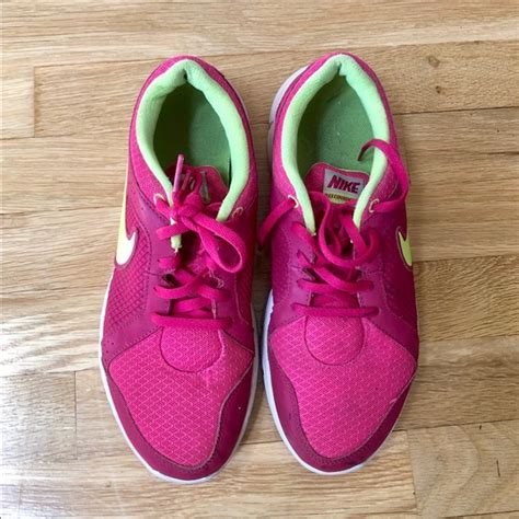 Nike Shoes Nike Pink And Green Running Sneakers Poshmark