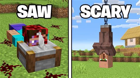 Testing Scary Minecraft Build Hacks That Jumpscare You Minecraft Videos