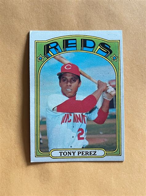 Dcc Topps Tony Perez Cincinnati Reds Vg Ex Ebay