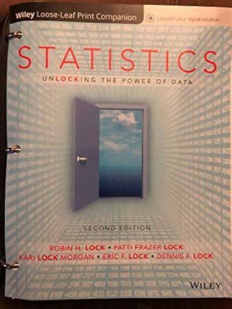 Buy Statistics Unlocking The Power Of Data Book Online At Low Prices