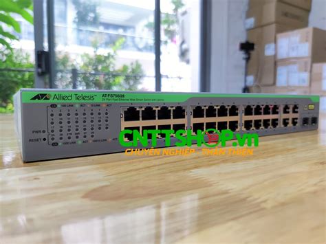 Switch Allied Telesis AT-FS750/28 24-port 10/100TX and 2 combo 1000T/SFP