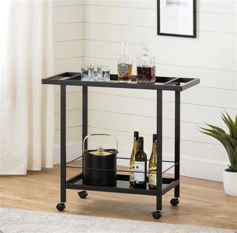 Top Ranked Black Bar Carts In Home Jet Home Travel