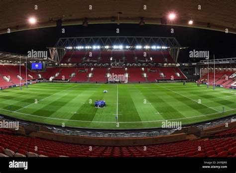 General view of Ashton Gate, Home of Bristol Bears Rugby, during the ...