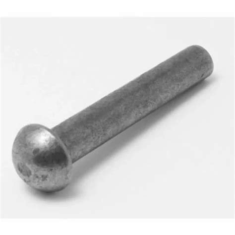 Material Mild Steel MS Mushroom Shape Solid Rivet At Rs 1 25 Piece In