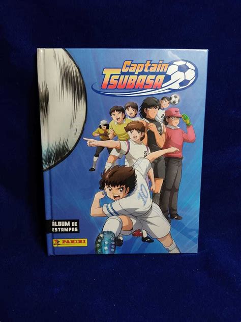 Lbum Pasta Dura Captain Tsubasa Panini Nuevo Rea Collections