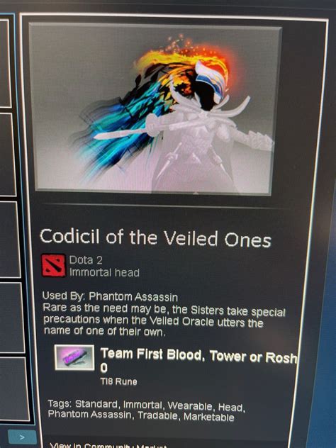 Dota Codicil Of The Veiled Ones Video Gaming Gaming Accessories In