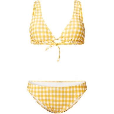 Bikini O Neill Womens Tahiti Rita Yellow White Outdoorsupply Co Uk
