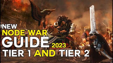 New Guide Node War Tier And Tier Black Desert Online Youtube