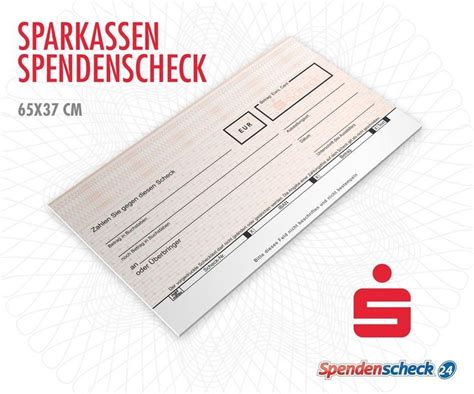 Spendenscheck Vorlage Sparkasse Spenden Scheck Sparkasse