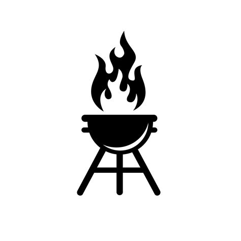 Bbq Tools Clipart Black And White