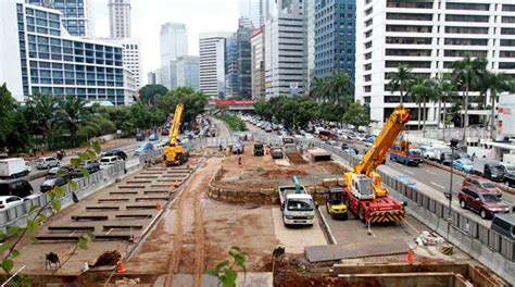 Asiiik Konstruksi Proyek Mrt Jakarta Fase Ii Sudah