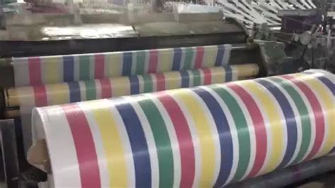 Colorful Stripe Type Pe Tarpaulin Best Oem Odm Pe Tarpaulin