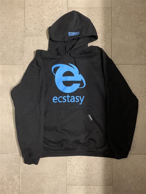 Vetements Vetements 2020 Ecstasy” Hoodie Grailed