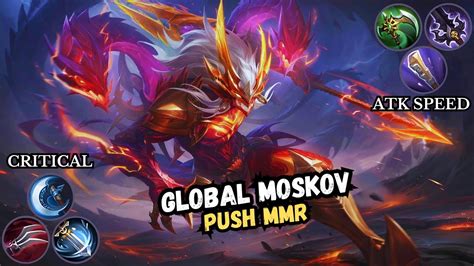 Push Rank Menuju Top Global Moskov Day Mobile Legends Bang Bang