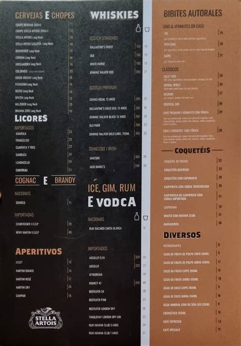 Menu Em Zio Cucina Restaurante Bel M