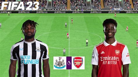 Fifa 23 Newcastle United Vs Arsenal Premier League English 22 23