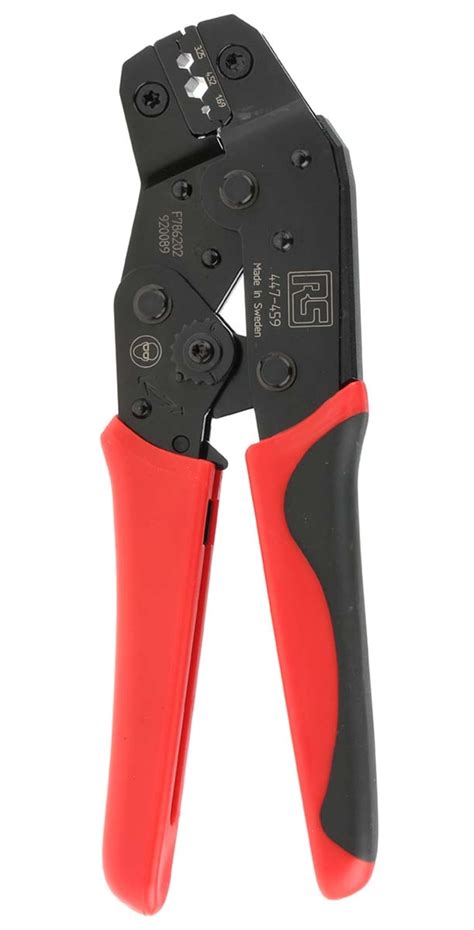 Rs Pro Rs Pro Hand Ratcheting Crimp Tool For Coaxial Connectors 447 459 Rs Components