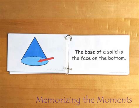 Memorizing The Moments Parts Of Geometric Solids Book