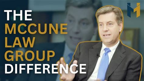 Why McCune Law Group Is Different From Other Class Action Firms YouTube