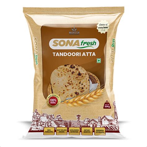 White Kg Sona Fresh Tandoori Atta At Best Price In Nanded Mahesh