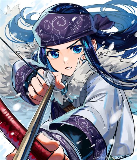 Asirpa Golden Kamuy Drawn By Miyukiyo Danbooru