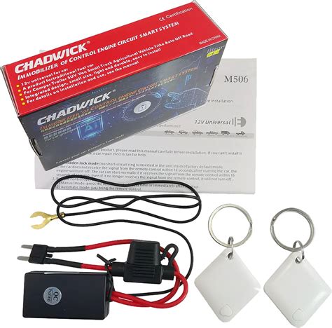 Car Immobilizer Anti Theft Alarm System M506 Wireless Engine Lock