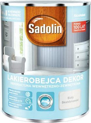 Sadolin Lakierobejca Dekor biały skandynawski 0 25L Digitalo pl