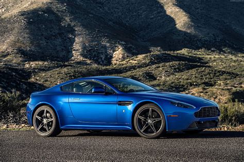 Aston Martin V Vantage Gts Racing Cars Blue Hd Wallpaper