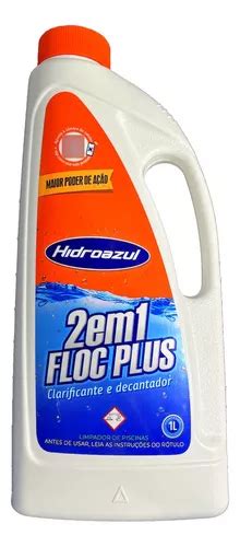 Clarificante E Decantador Floc Plus 2 Em 1 Hidroazul MercadoLivre