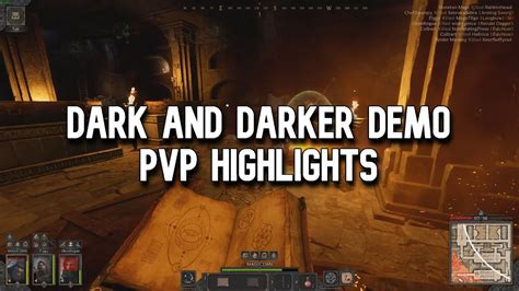 Dark And Darker Pvp Highlights All Classes 1vx And Group Play Youtube