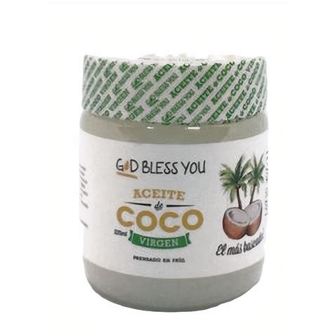 God Bless You Aceite De Coco Virgen Precio Rappi