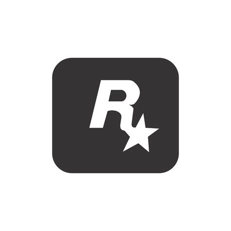 Rockstar game logo editorial vector 26783794 Vector Art at Vecteezy