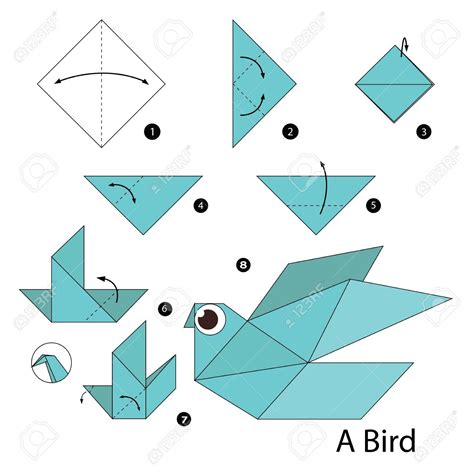 M S Nuevo Para Como Hacer Un Pajaro De Papel Origami Paso A Paso