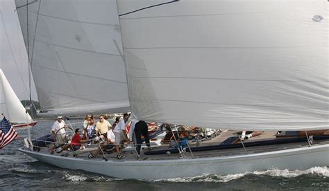 Americas Cup Winner Columbia In Newport