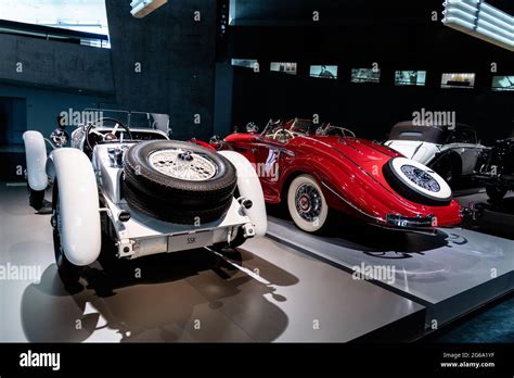 The car collection of Mercedes Museum Stock Photo - Alamy