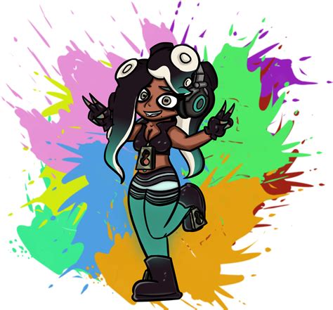 Splatoon 2′s Marina 1280x1172 Png Download