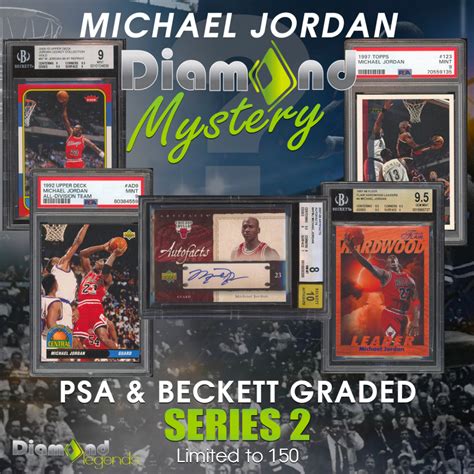 Diamond Mystery Presents Michael Jordan Psa Bgs Graded Mystery Box