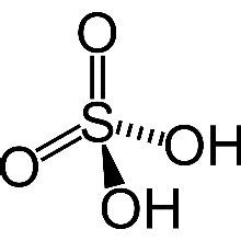 structure  sulfuric acid  scientific diagram