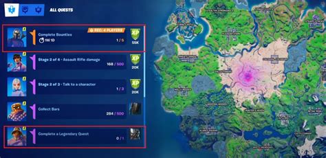 How To Complete A Legendary Quest In Fortnite Chapter 2 Season 5 Dot